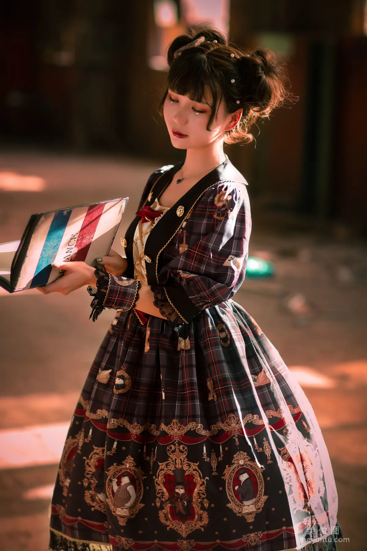 Anime Blogger Bei Zhibei, Baker Street Detective Agency Story Lolita Photo Set photo 1