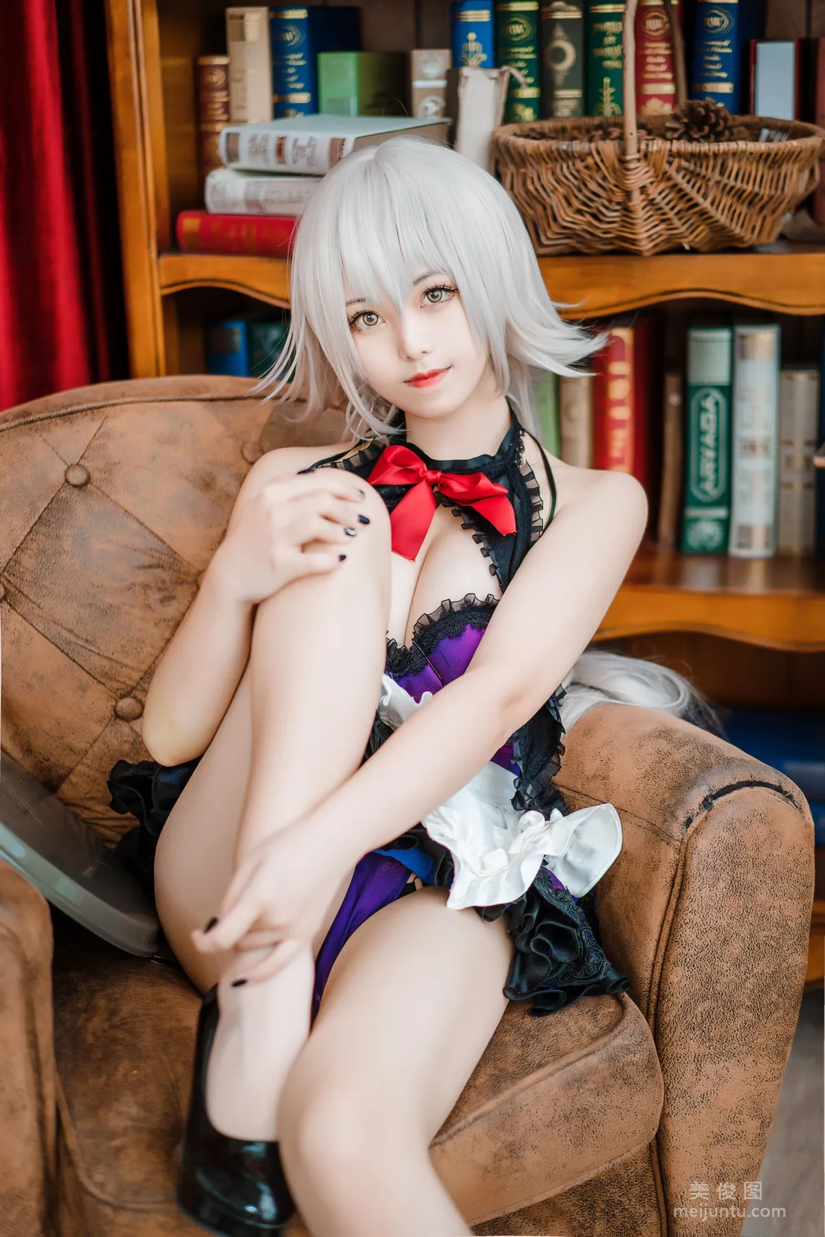 Cute Girl Mizhi Maoqiu, Joan of Arc Maid, Photo Set photo 19