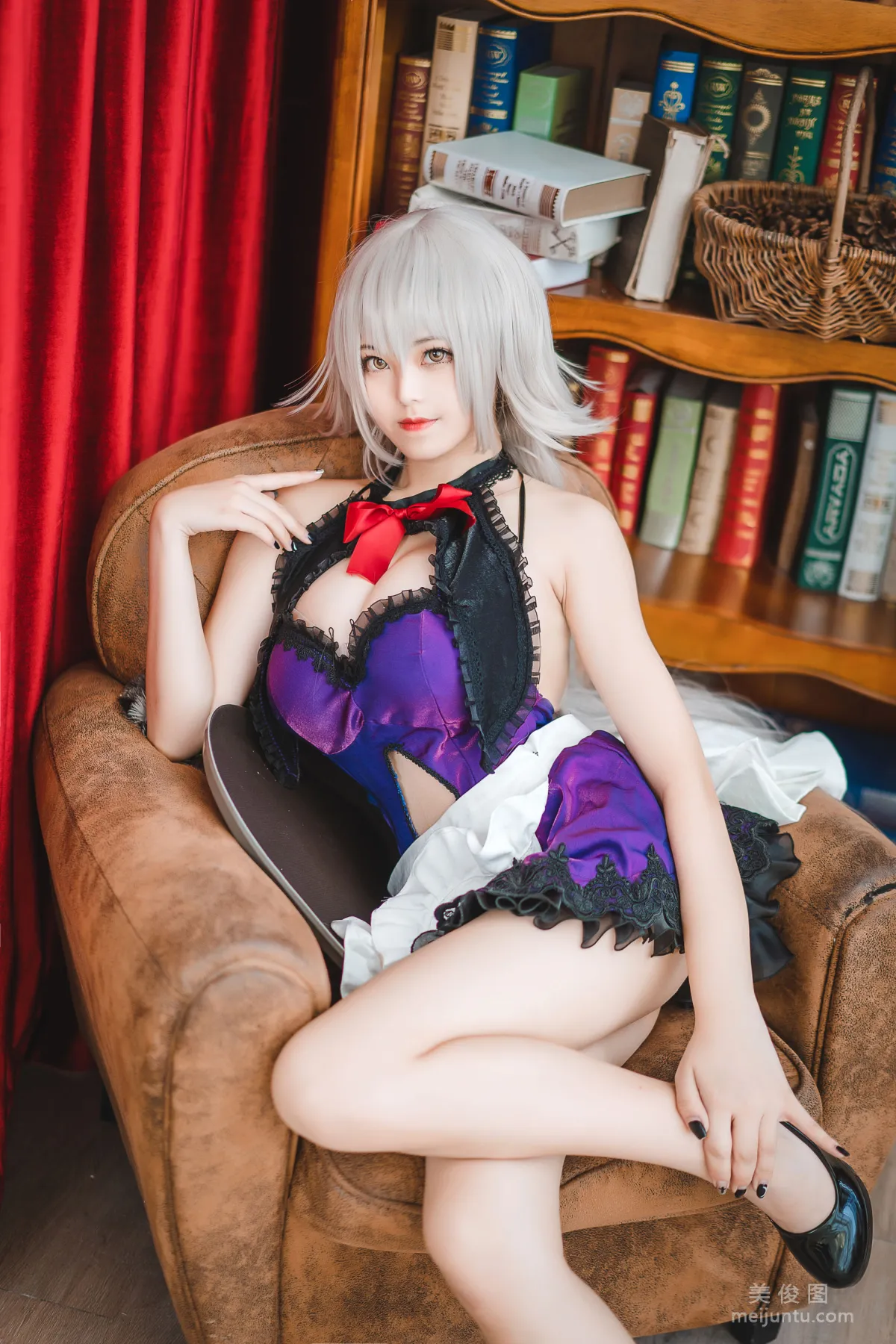 Cute Girl Mizhi Maoqiu, Joan of Arc Maid, Photo Set photo 13