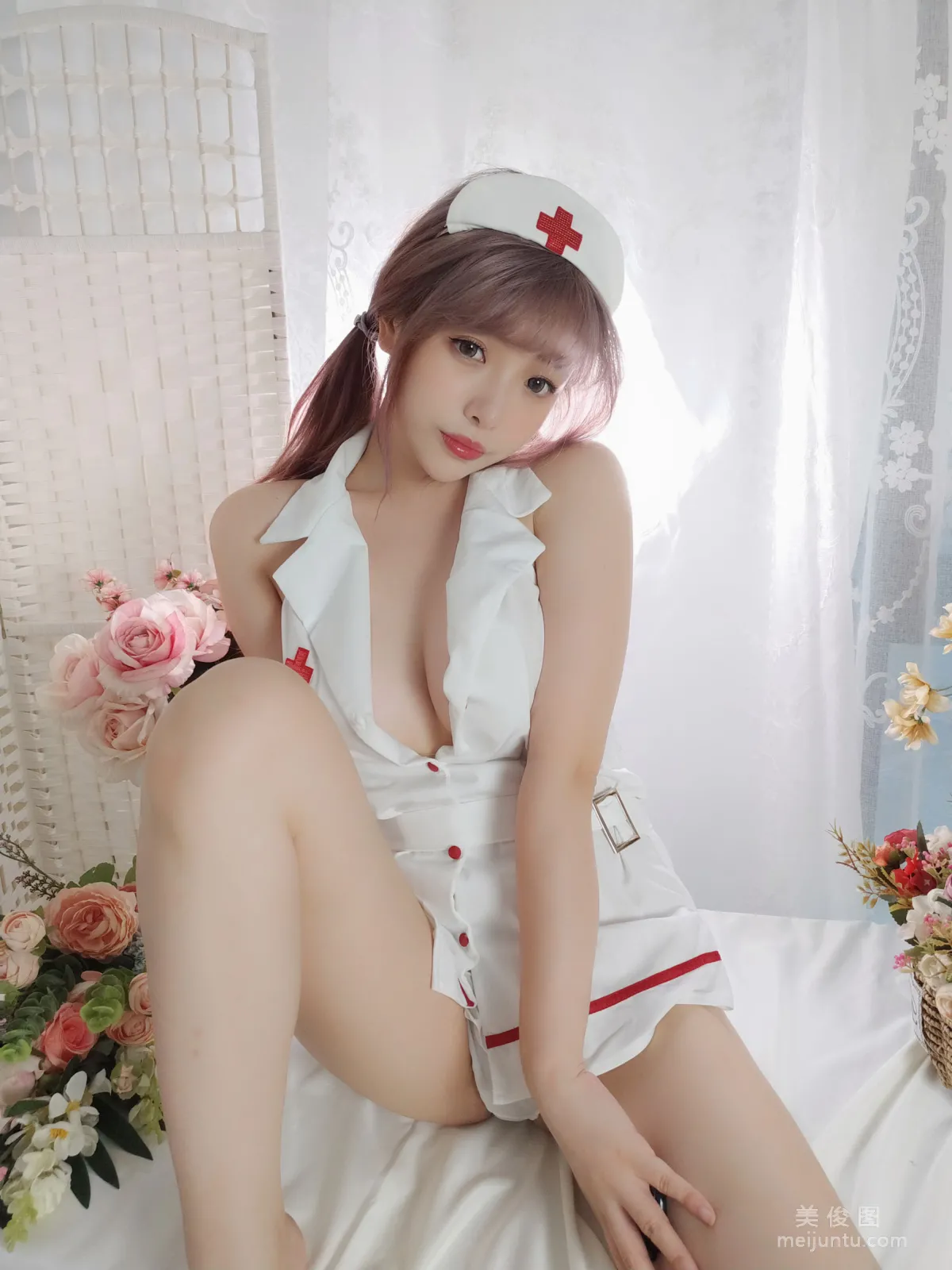 Anime Blogger Wenmei Bujiang Daoli Nurse Photo Set photo 30