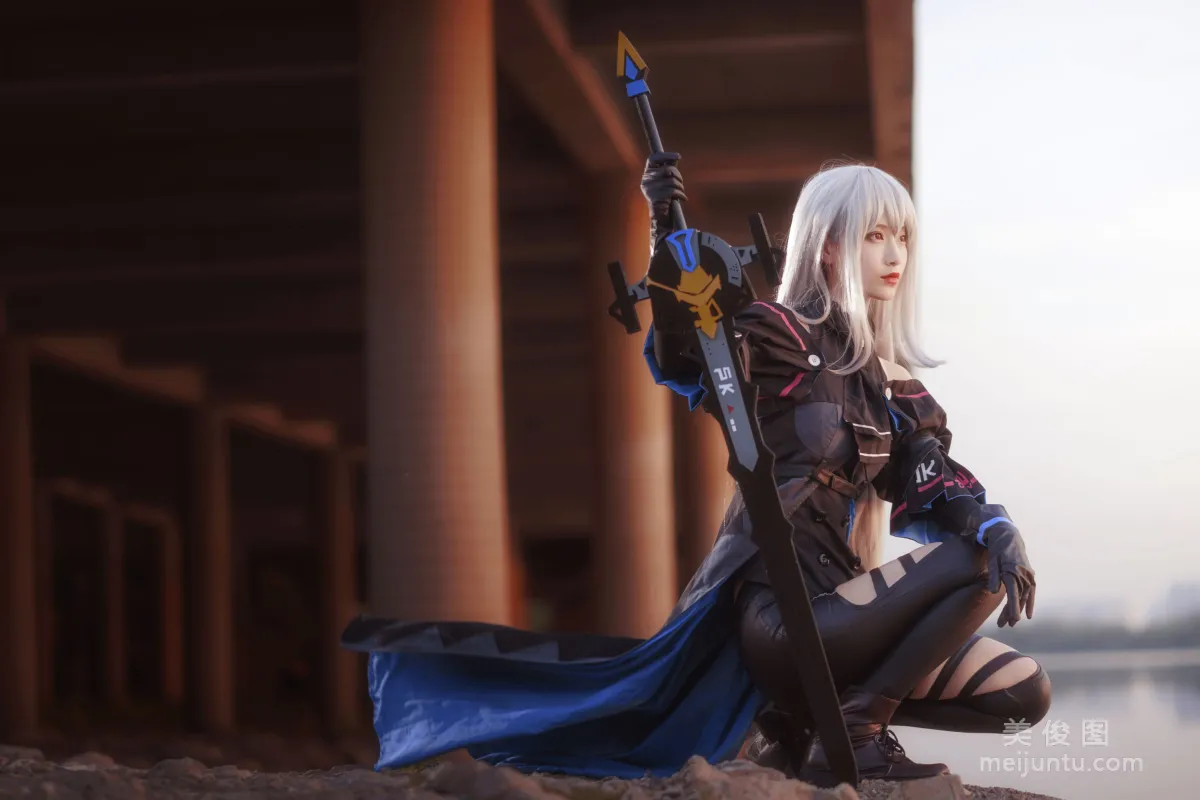 [COS] Anime Blogger Tieban Shaogui Wu w, Skadi Photo Set photo 10