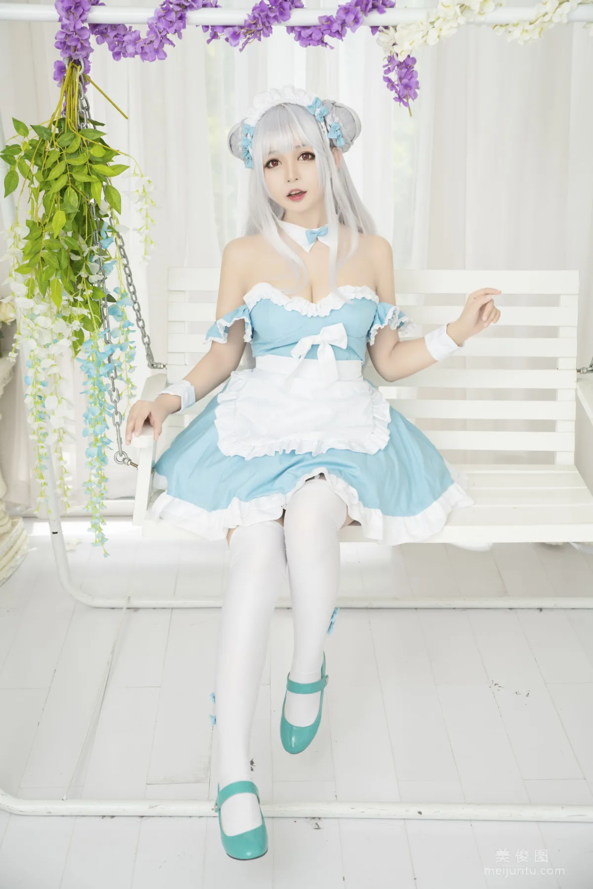 Big-Eyed Cute Girl Heimaomao OvO, Little Swan Photo Set photo 3