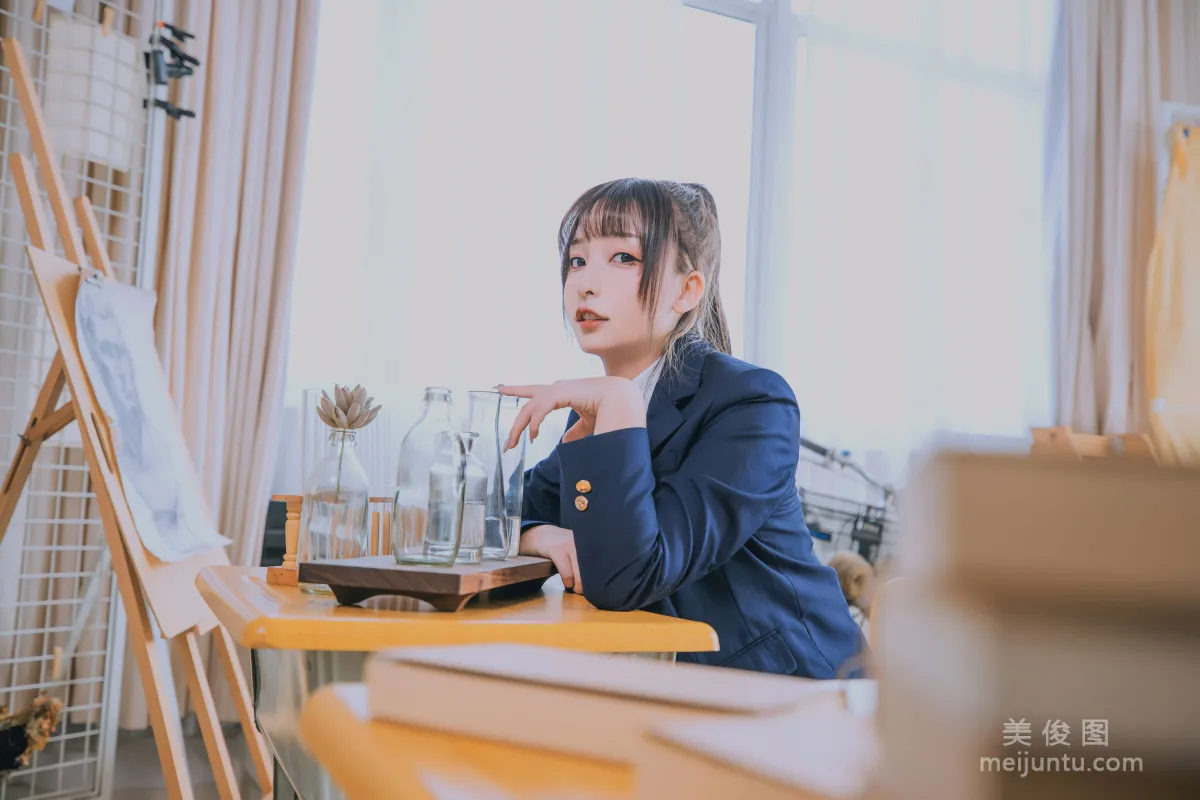 [COS福利] 蘿莉神楽闆真冬《數之歌》 百合教室 寫真集 28