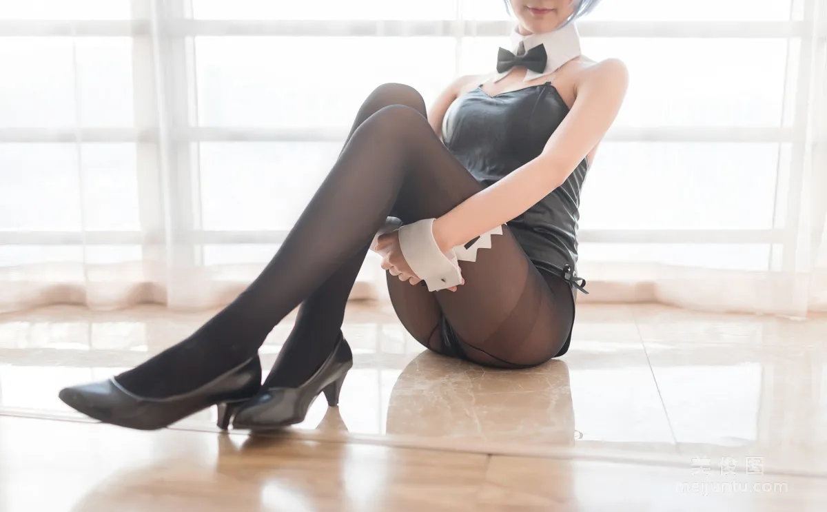 Cute Girl Mu Mianmian OwO, Rem Bunny Girl Photo Set photo 14