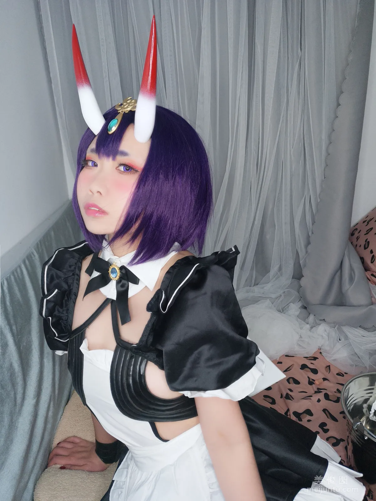 [COS] Anime Blogger Zhenzi Mitao oo, Shuten Doji Maid Photo Set photo 17