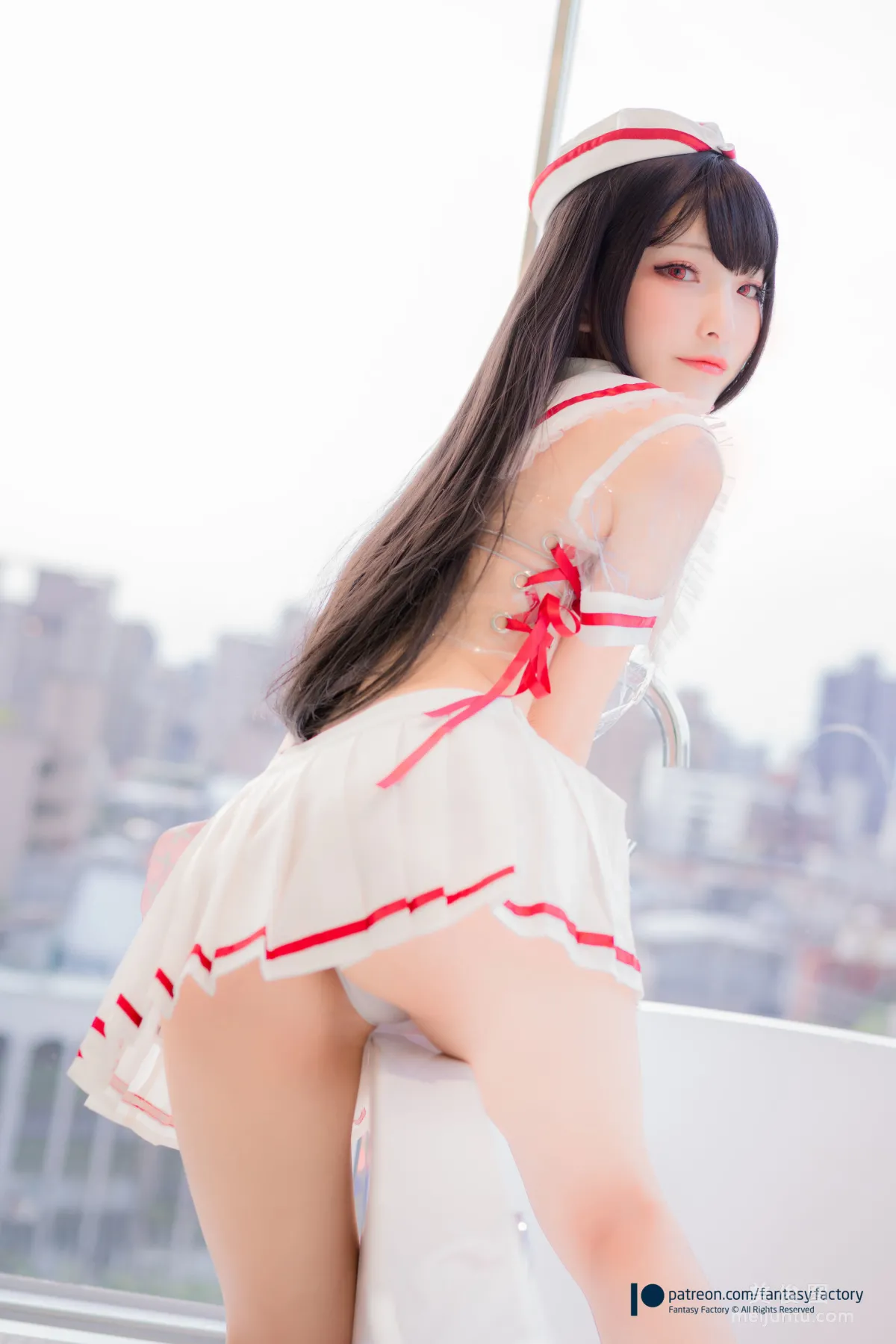 [Fantasy Factory] Xiao Ding 2020.04, Maid, Lingerie, Bunny Ears Photo Set photo 87