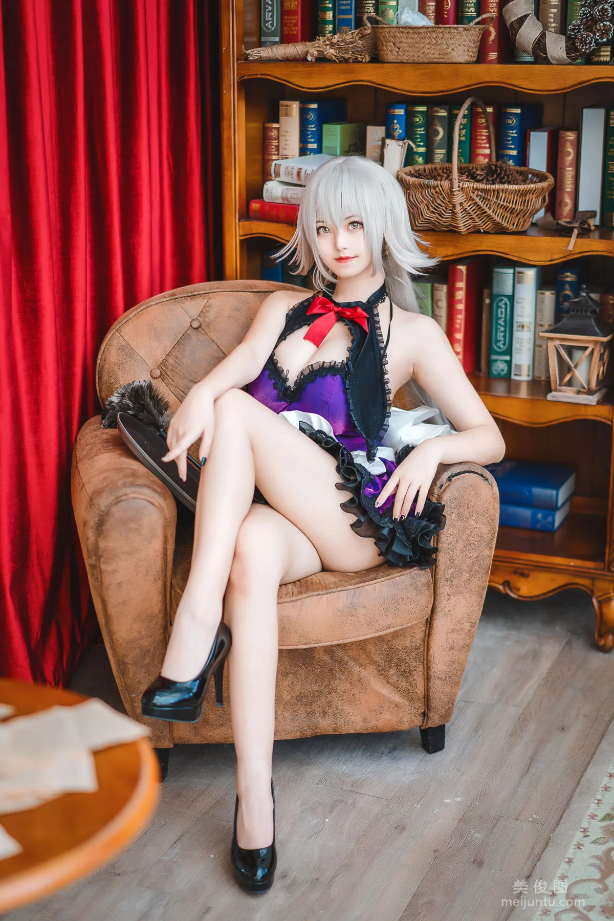 Cute Girl Mizhi Maoqiu, Joan of Arc Maid, Photo Set photo 11