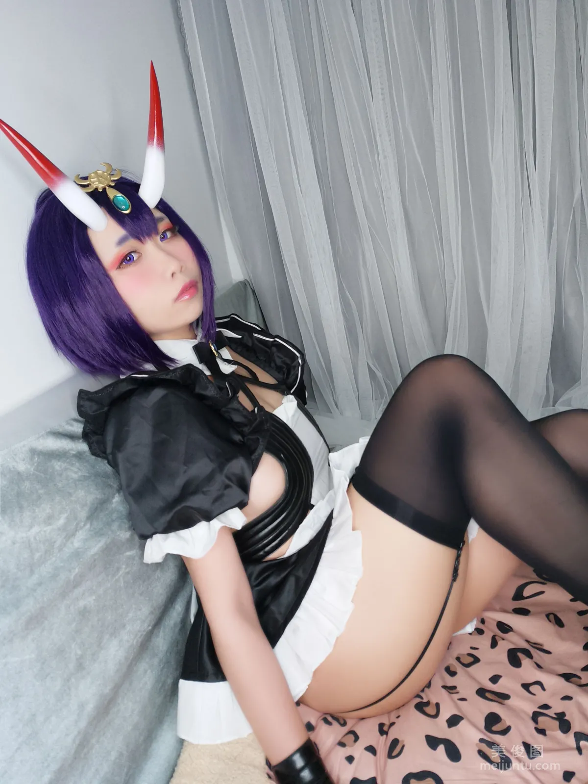 [COS] Anime Blogger Zhenzi Mitao oo, Shuten Doji Maid Photo Set photo 20