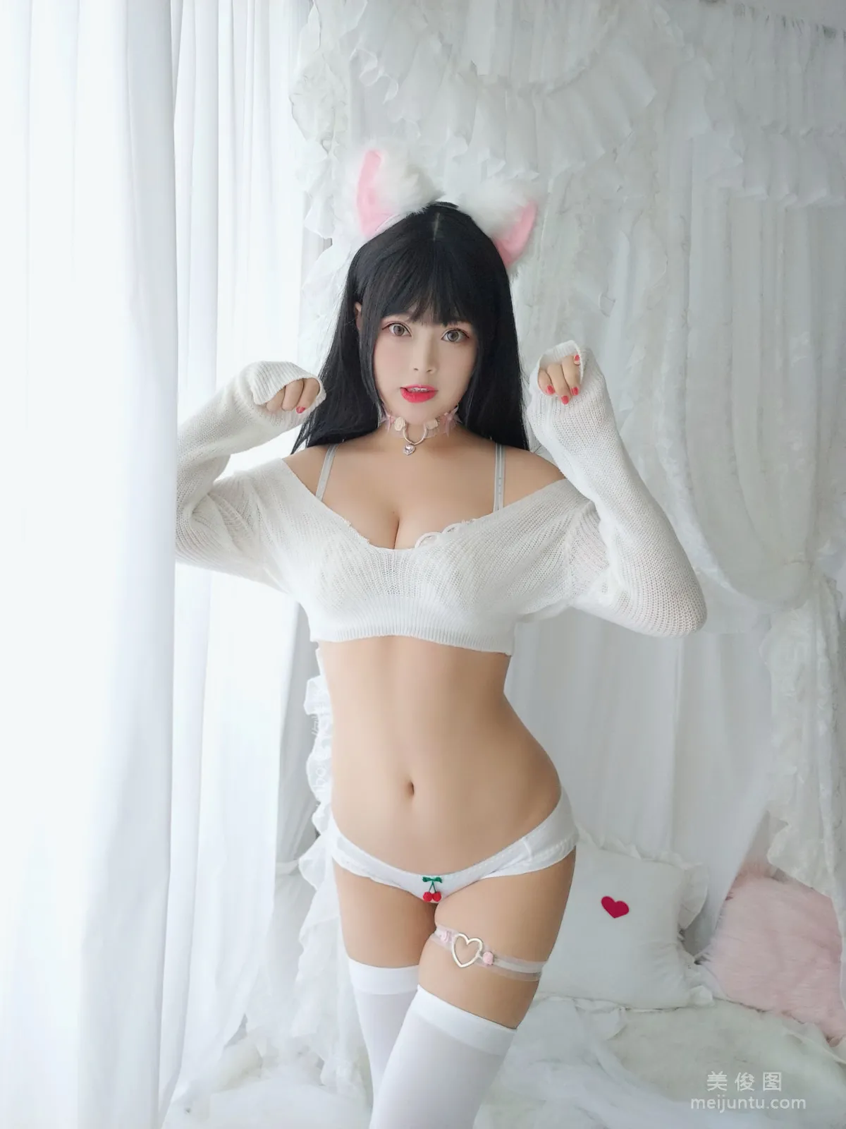 [COS] Cute Girl Bai Ye, Xiao Naimao Photo Set photo 13