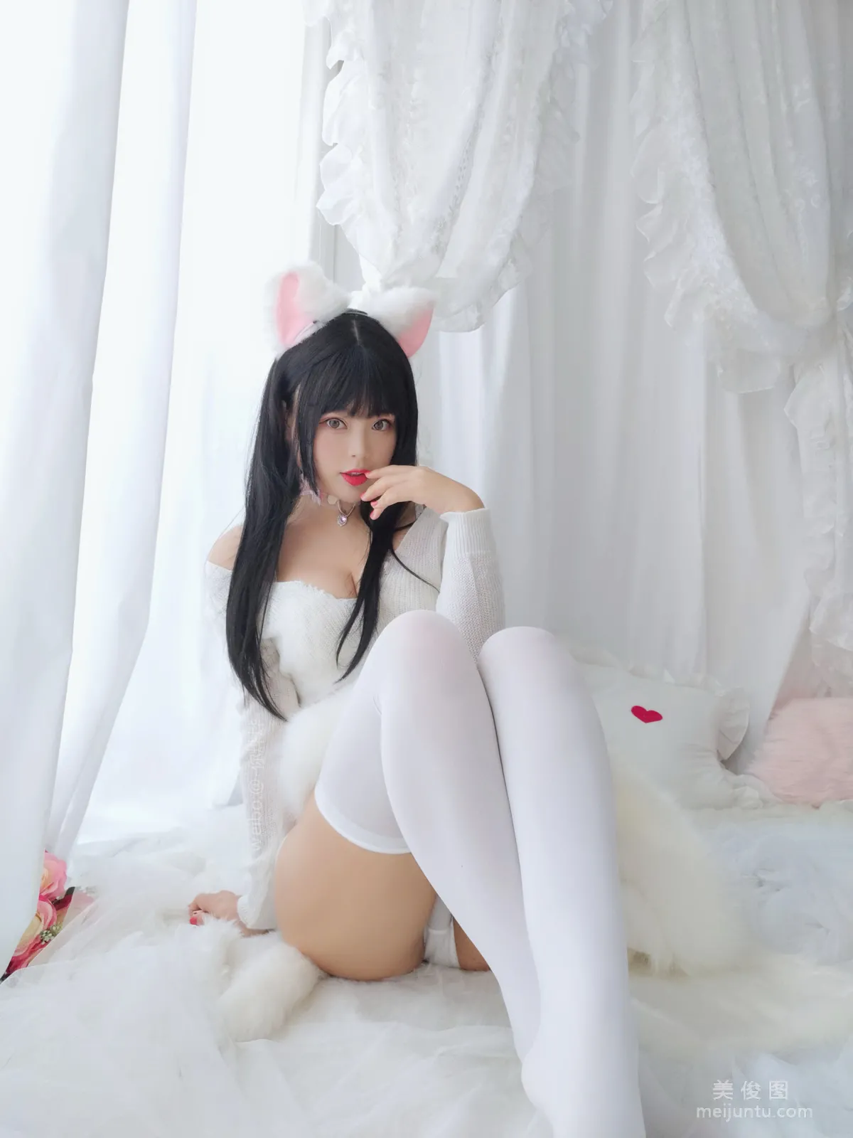 [COS] Cute Girl Bai Ye, Xiao Naimao Photo Set photo 46