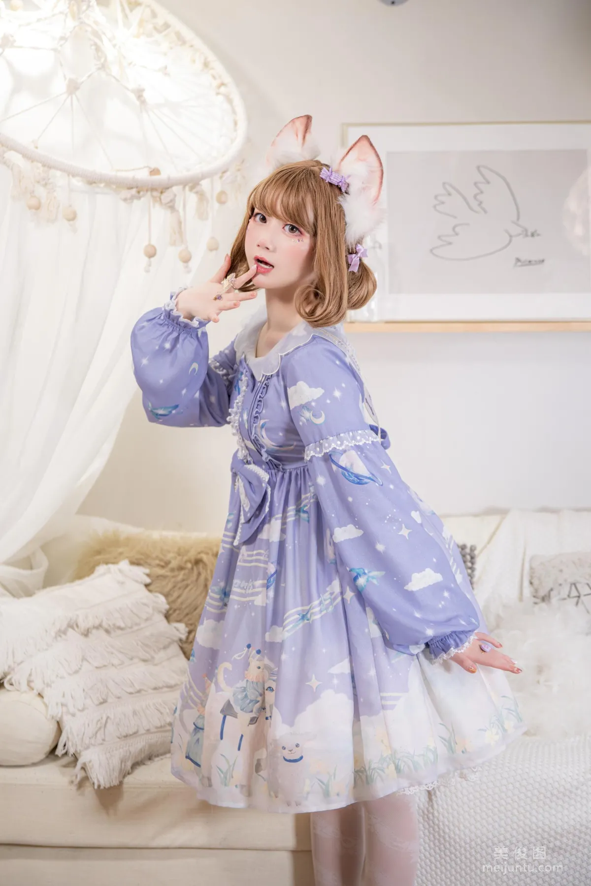 [COS Bonus] Anime Blogger Xianyin sic, Lolita Band Cat Photo Set photo 9