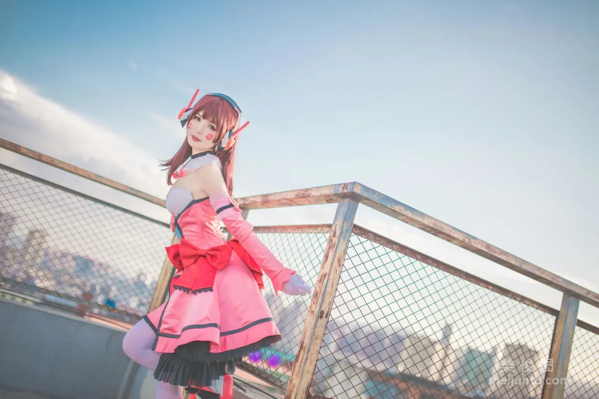 [COS福利] 动漫博主北之北 《守望先锋 魔法少女D.VA》写真集7