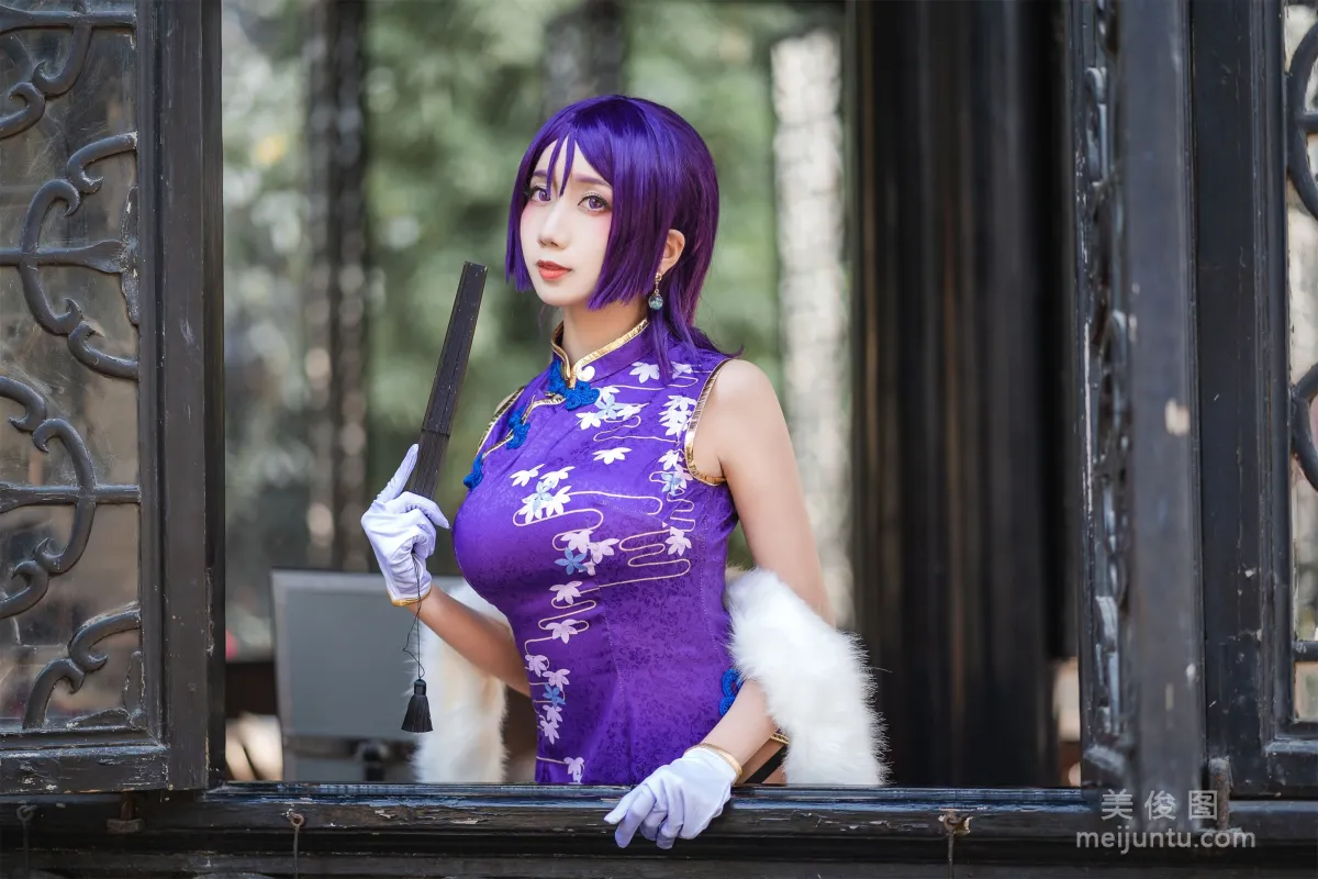 [COS] Moe Girl Mishi Renxing QUQ "Minamoto no Yorimitsu" Photo Set photo 4