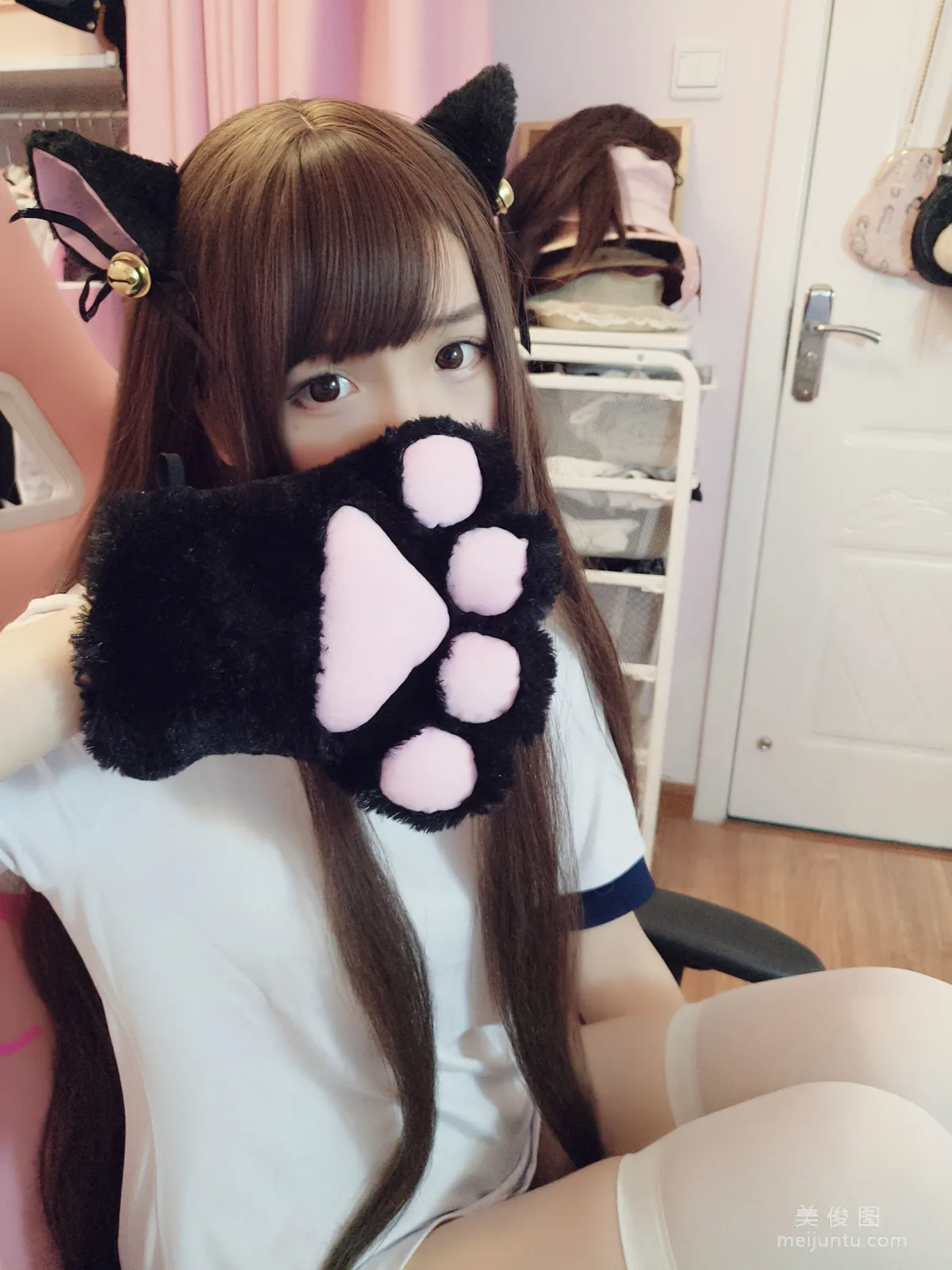 2D Beauty Guchuan kagura, Cat Ear Gymnastics, Photo Set photo 6