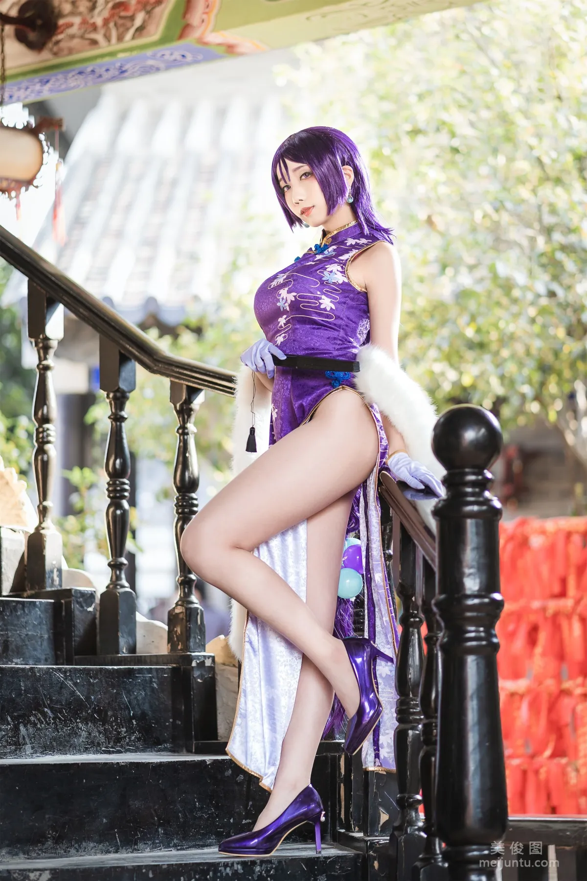 [COS] Moe Girl Mishi Renxing QUQ "Minamoto no Yorimitsu" Photo Set photo 11
