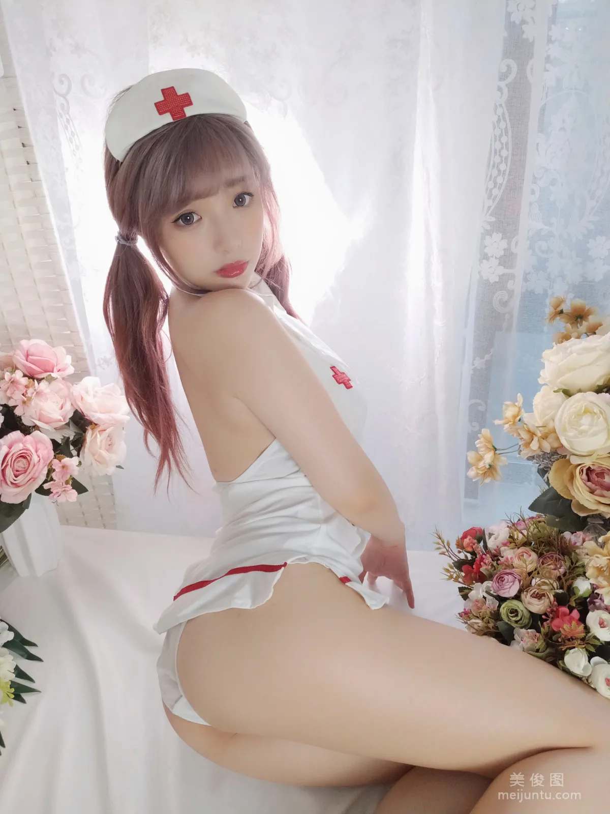 Anime Blogger Wenmei Bujiang Daoli Nurse Photo Set photo 23