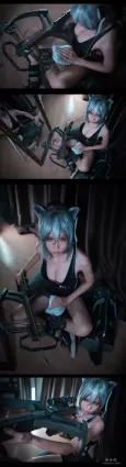 [COS福利] 愛老師_PhD 《明日方舟》 寫真集