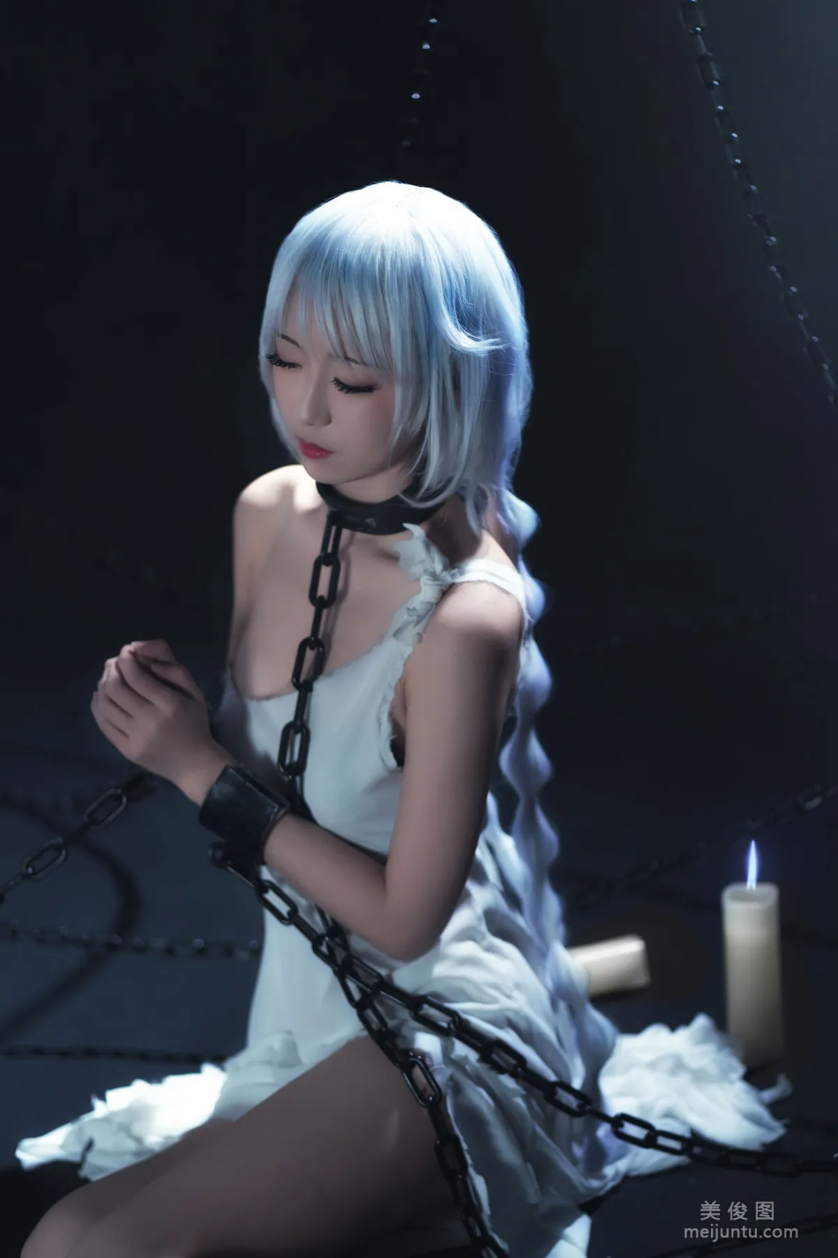 [COS] Anime Blogger Tieban Shaogui Wu w, Skadi Photo Set photo 31