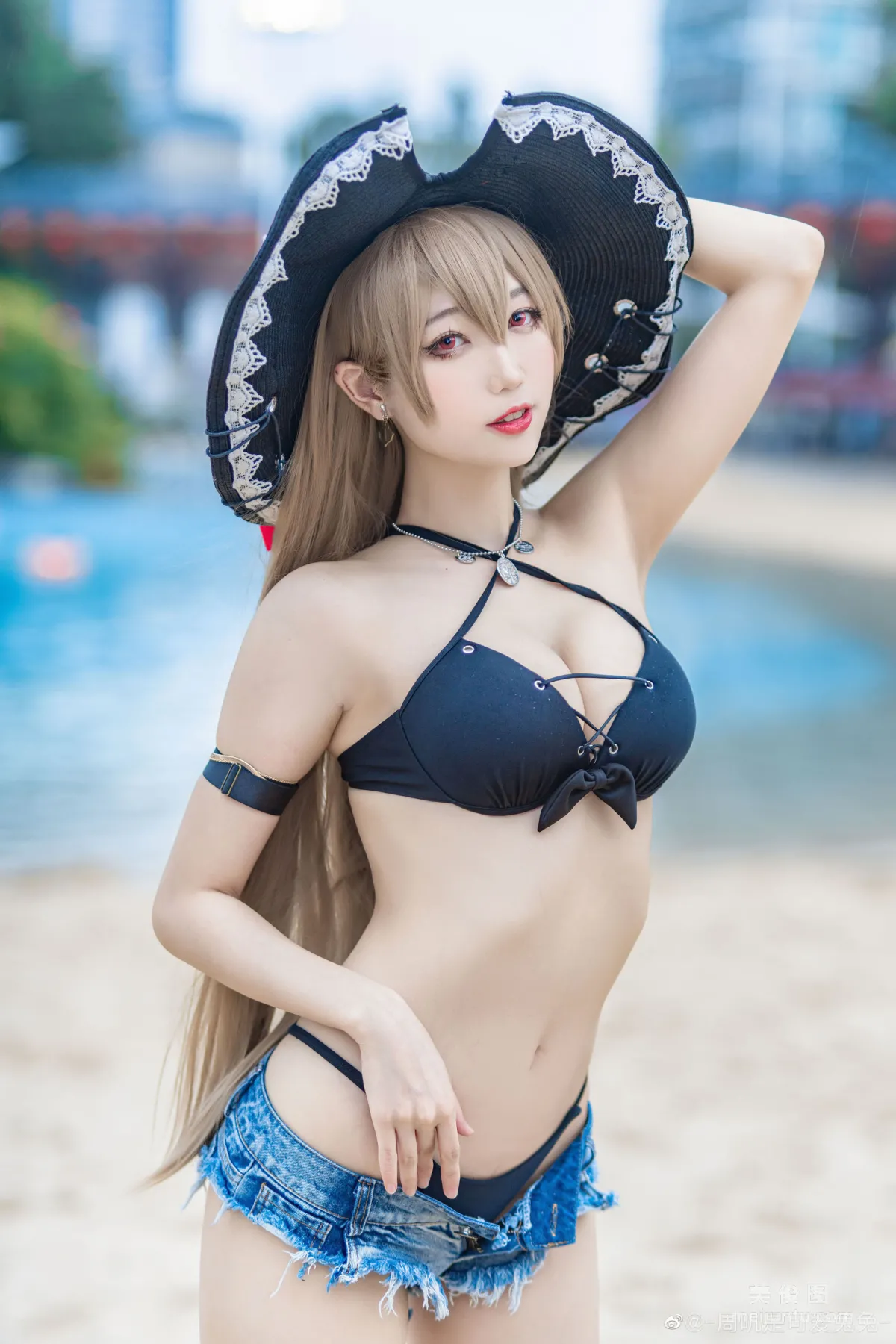 [COS] Zhouji Shike Aitu Tu, Swimsuit, Photo Set photo 2