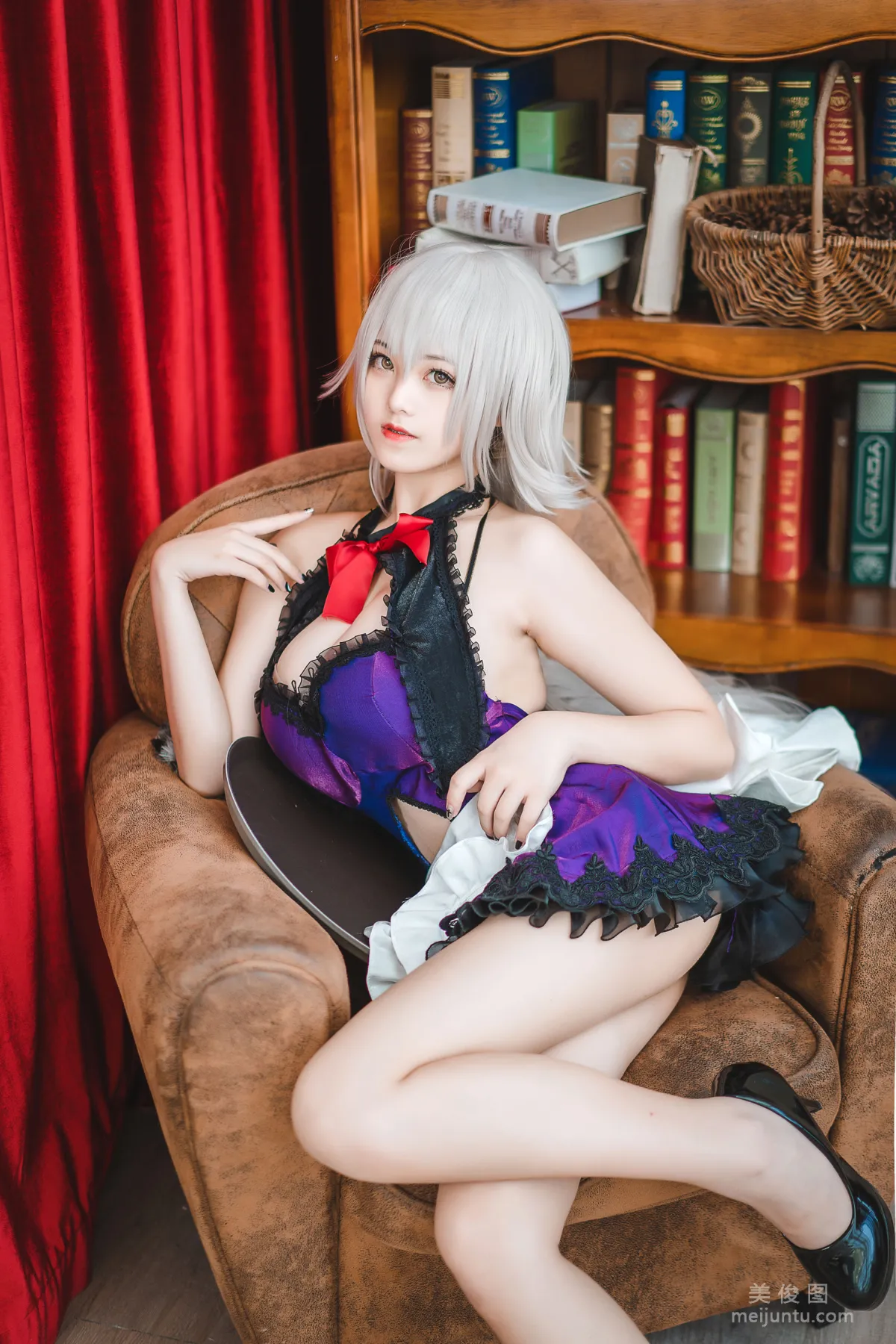 Cute Girl Mizhi Maoqiu, Joan of Arc Maid, Photo Set photo 14
