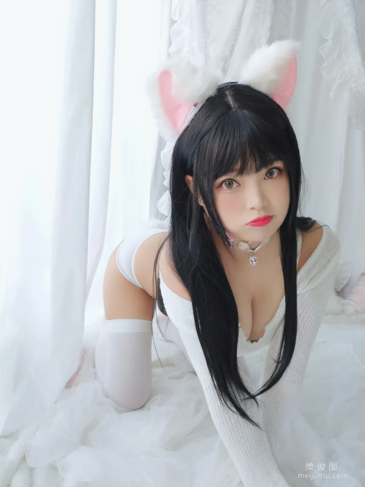 [COS] Cute Girl Bai Ye, Xiao Naimao Photo Set photo 27