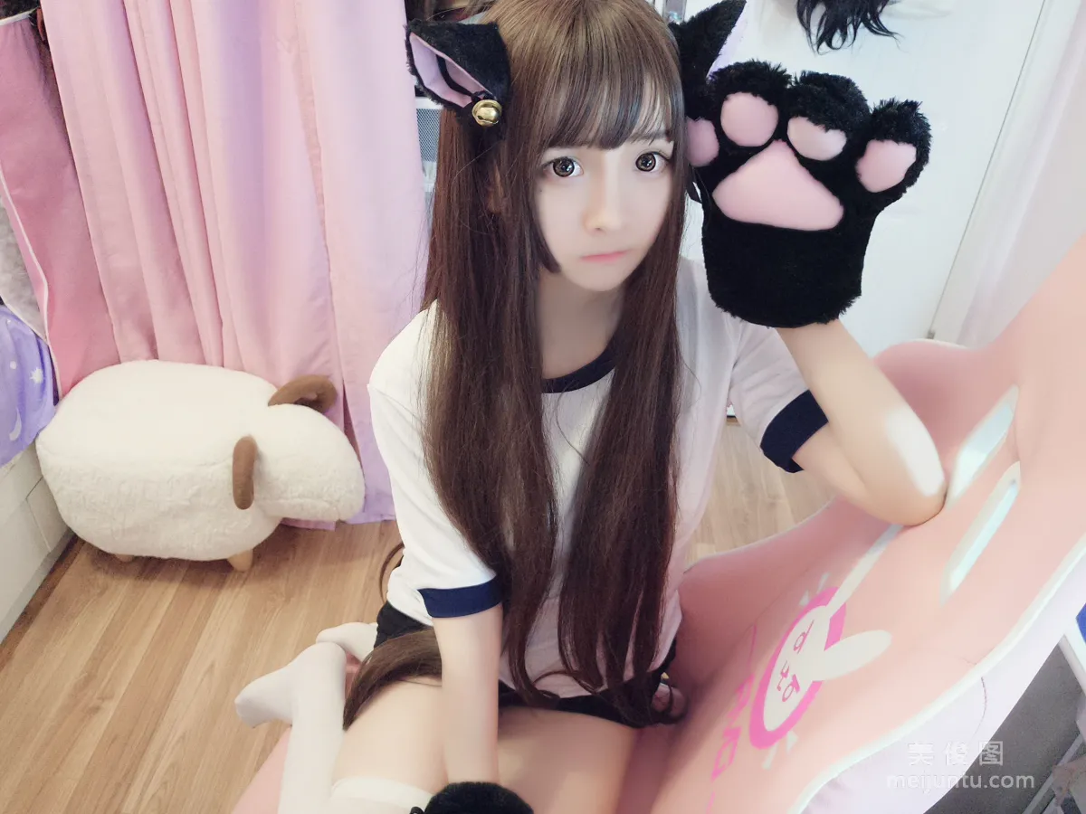 2D Beauty Guchuan kagura, Cat Ear Gymnastics, Photo Set photo 8