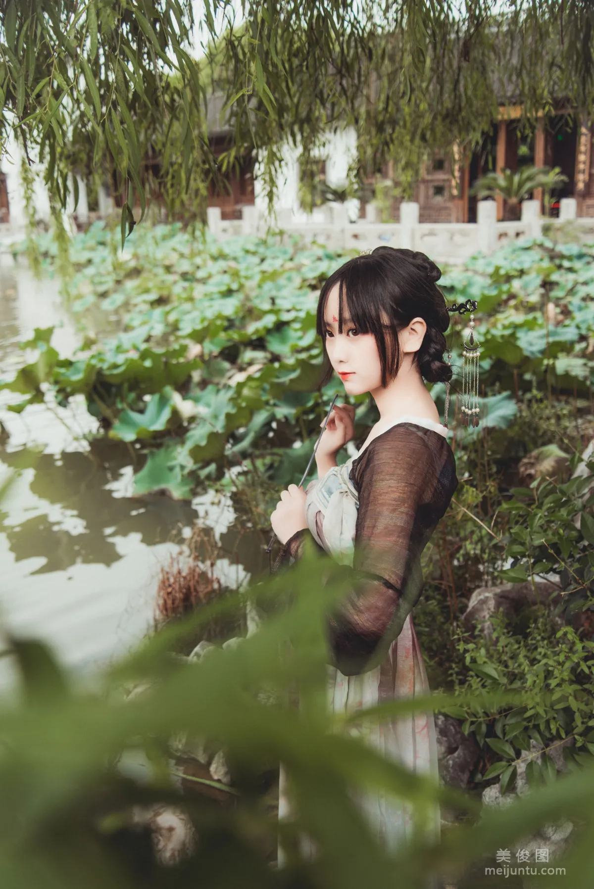 [COS] Xianyin sic, Hanfu Changsheng Palace Photo Set photo 5