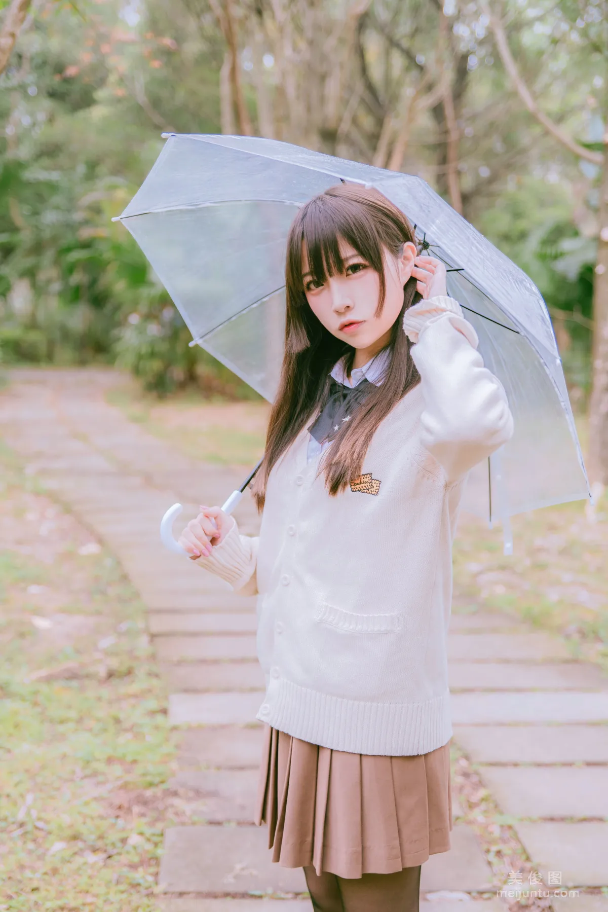 [COS福利] 人气Coser二佐Nisa 《JK学院风》 写真集1