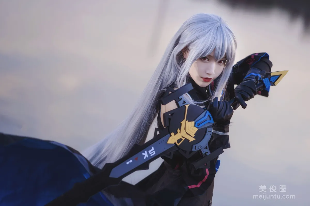 [COS] Anime Blogger Tieban Shaogui Wu w, Skadi Photo Set photo 13