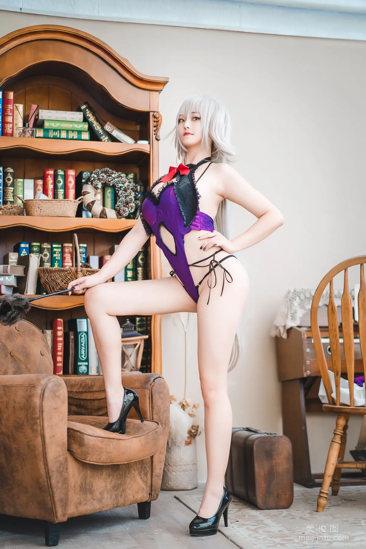 Cute Girl Mizhi Maoqiu, Joan of Arc Maid, Photo Set photo 31
