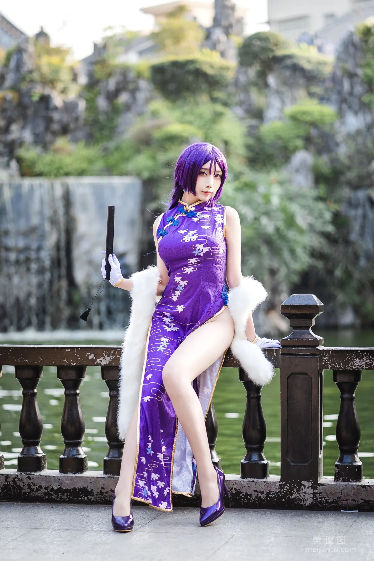 [COS] Moe Girl Mishi Renxing QUQ "Minamoto no Yorimitsu" Photo Set photo 14