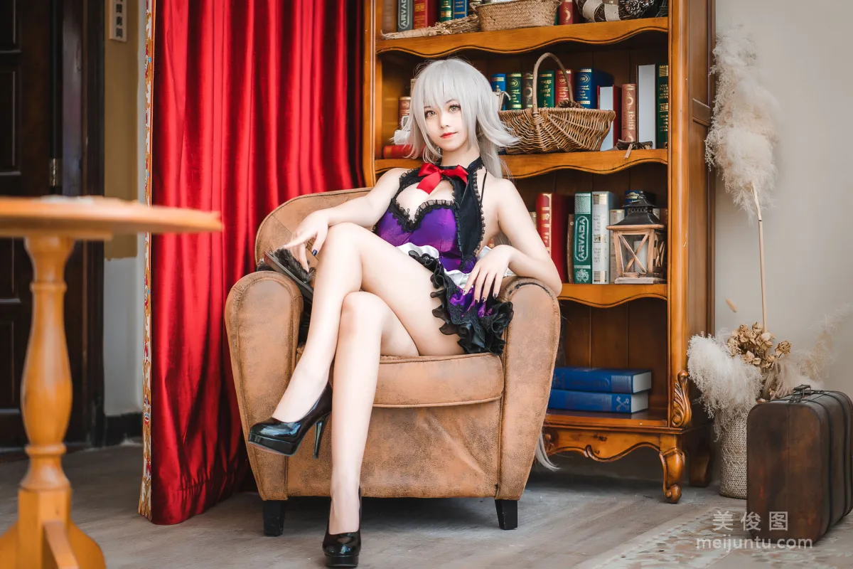 Cute Girl Mizhi Maoqiu, Joan of Arc Maid, Photo Set photo 10