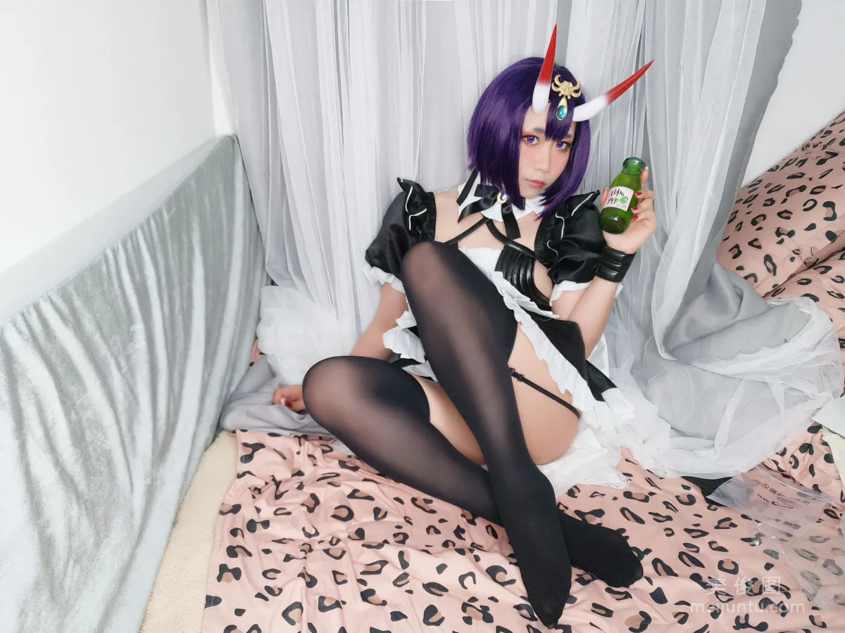 [COS] Anime Blogger Zhenzi Mitao oo, Shuten Doji Maid Photo Set photo 21