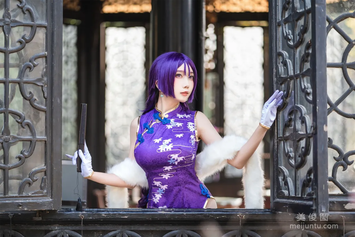 [COS] Moe Girl Mishi Renxing QUQ "Minamoto no Yorimitsu" Photo Set photo 2