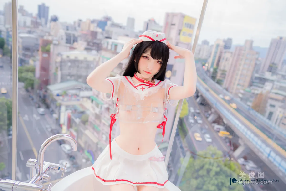 [Fantasy Factory] Xiao Ding 2020.04, Maid, Lingerie, Bunny Ears Photo Set photo 89