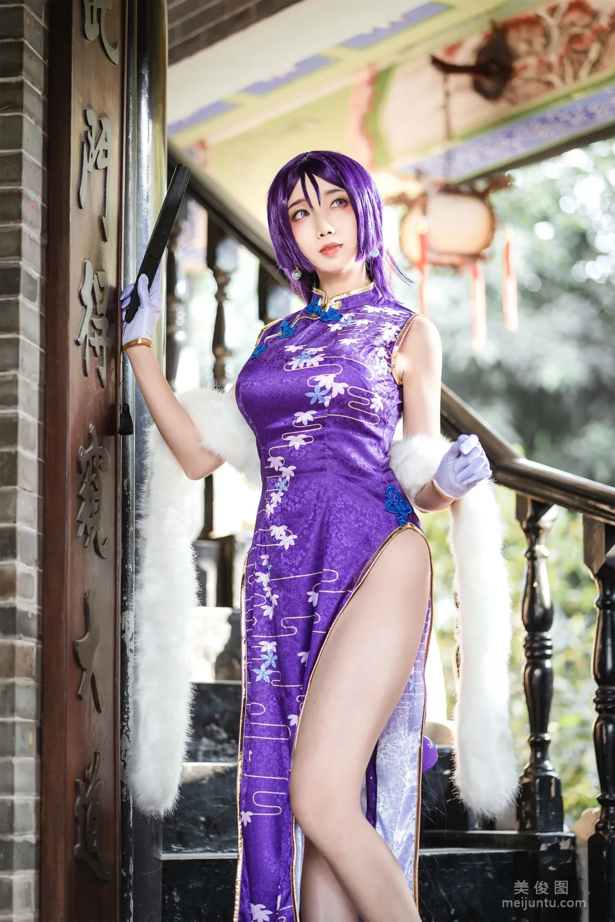 [COS] Moe Girl Mishi Renxing QUQ "Minamoto no Yorimitsu" Photo Set photo 12