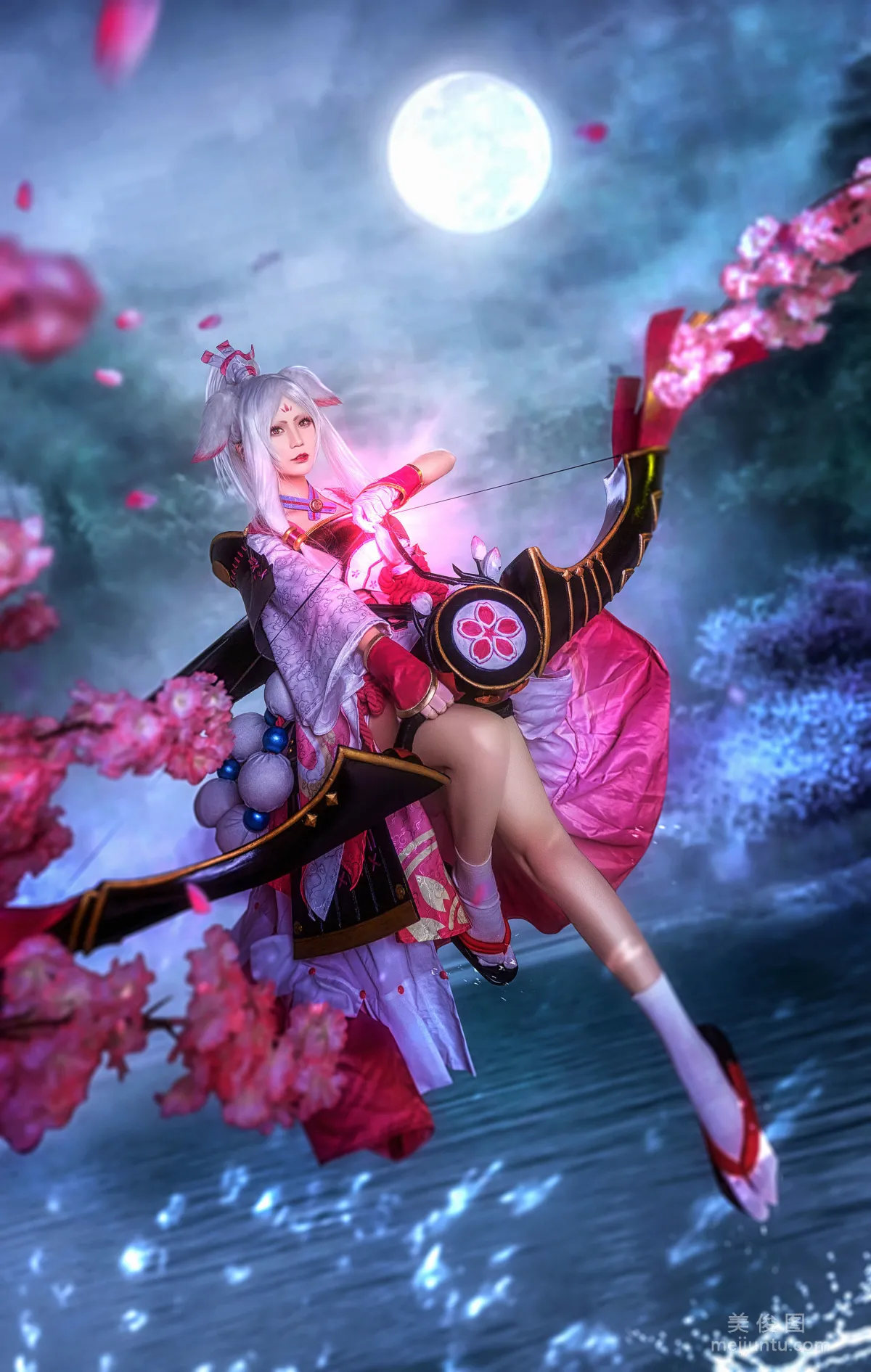[COS] Anime Blogger Bei Zhibei Onmyoji White Wolf Photo Set photo 6