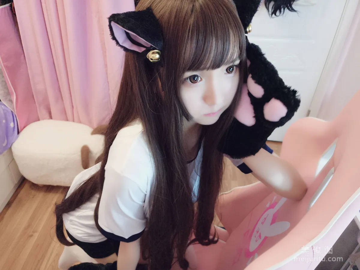 2D Beauty Guchuan kagura, Cat Ear Gymnastics, Photo Set photo 7