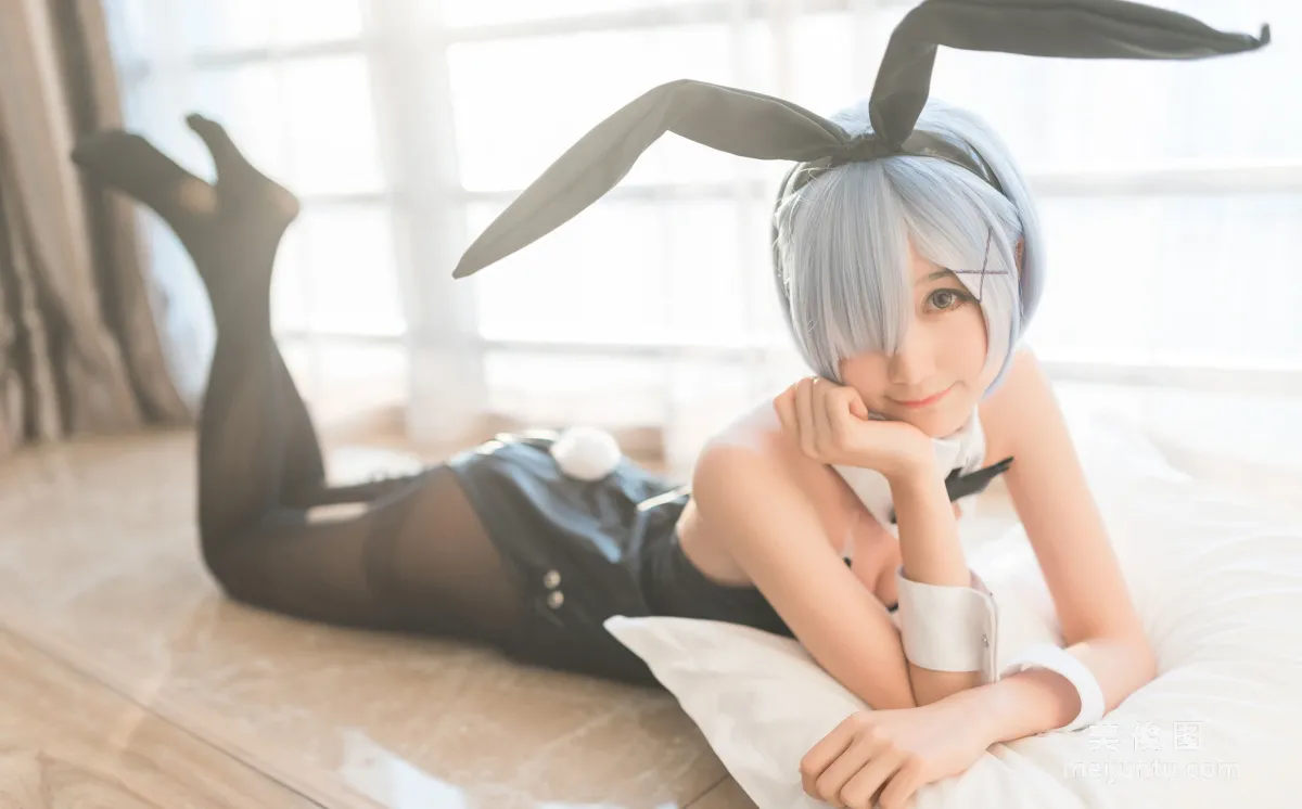Cute Girl Mu Mianmian OwO, Rem Bunny Girl Photo Set photo 25