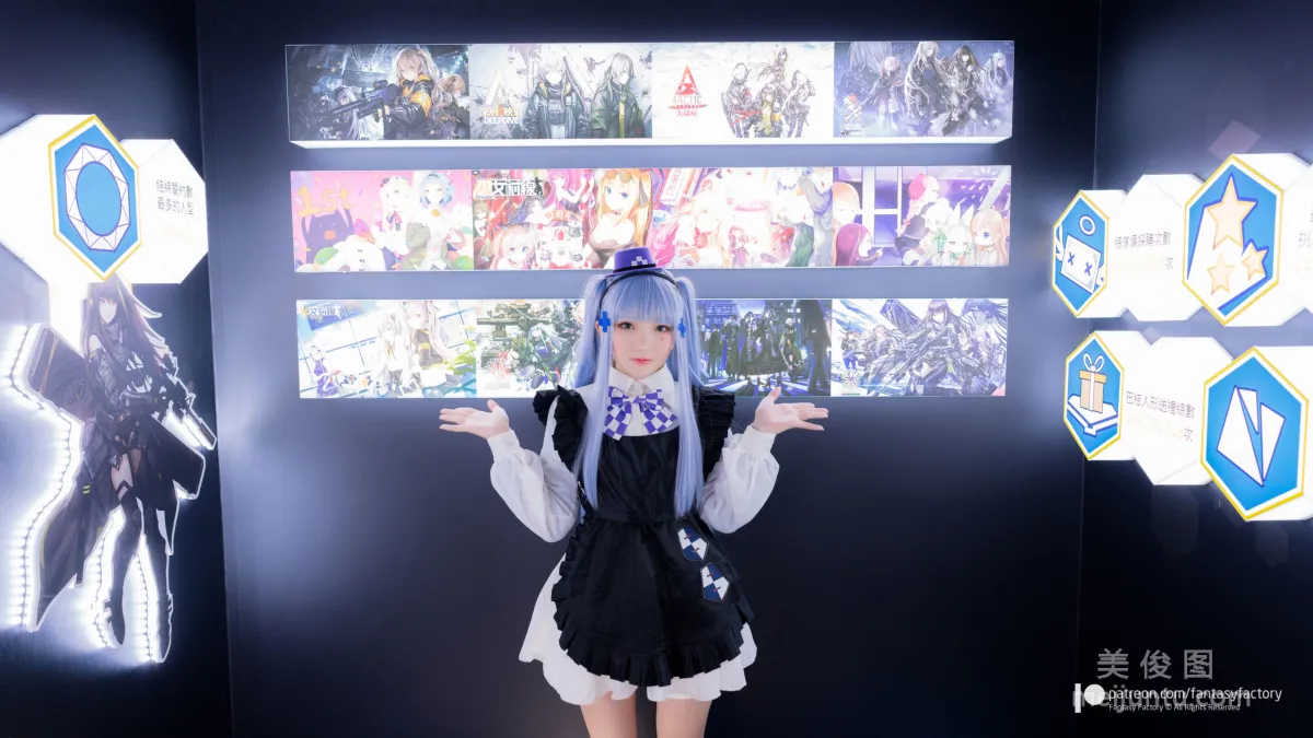 [Fantasy Factory] Xiao Ding 2020.04, Maid, Lingerie, Bunny Ears Photo Set photo 35