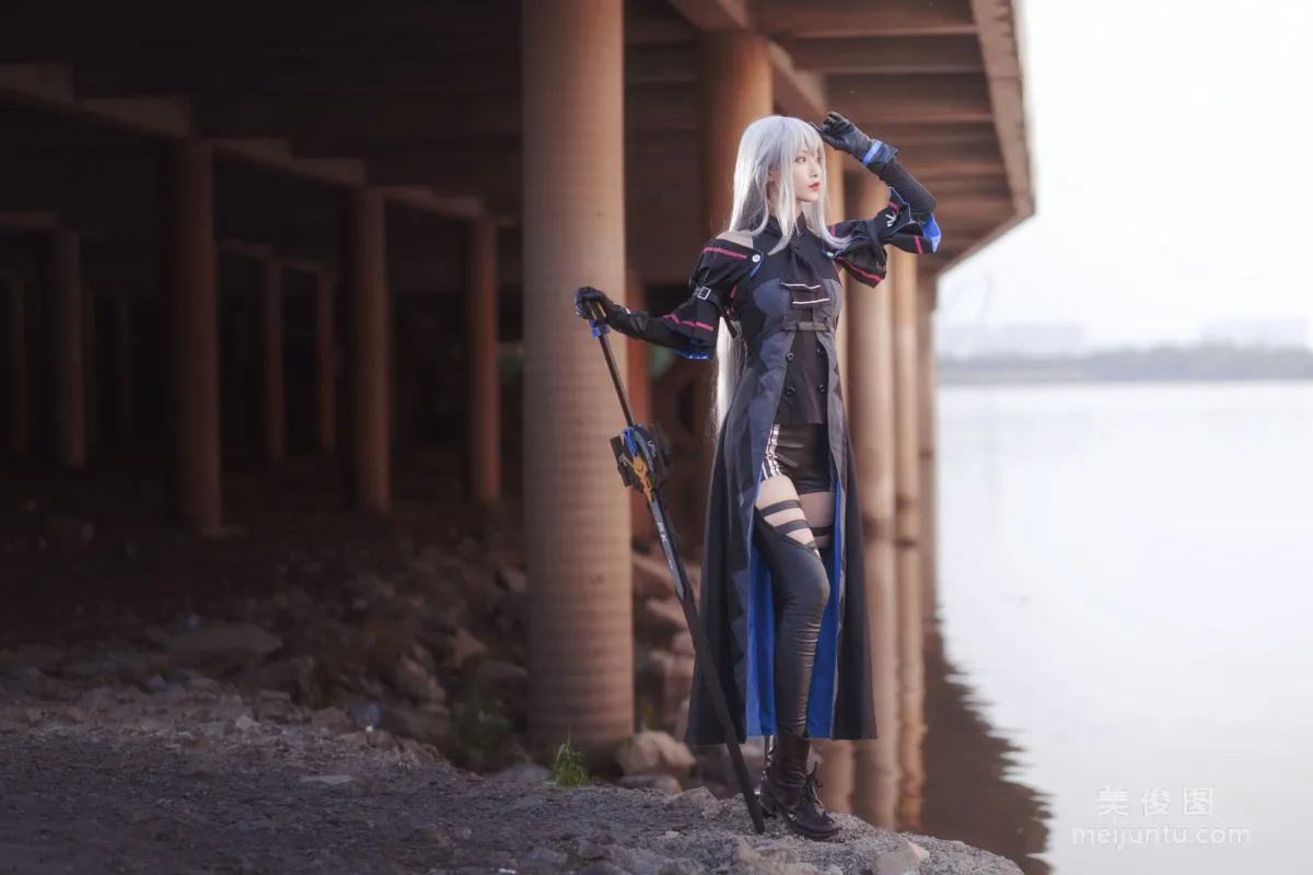 [COS] Anime Blogger Tieban Shaogui Wu w, Skadi Photo Set photo 14