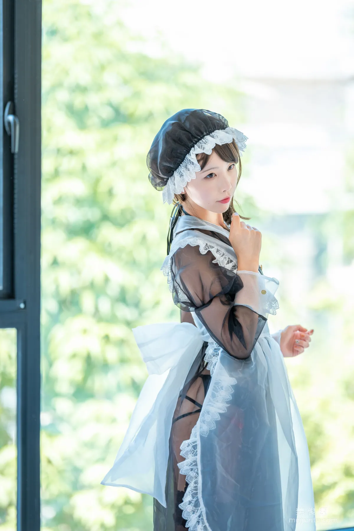 [COS福利] 动漫博主水淼aqua 《透明女仆》 写真集1