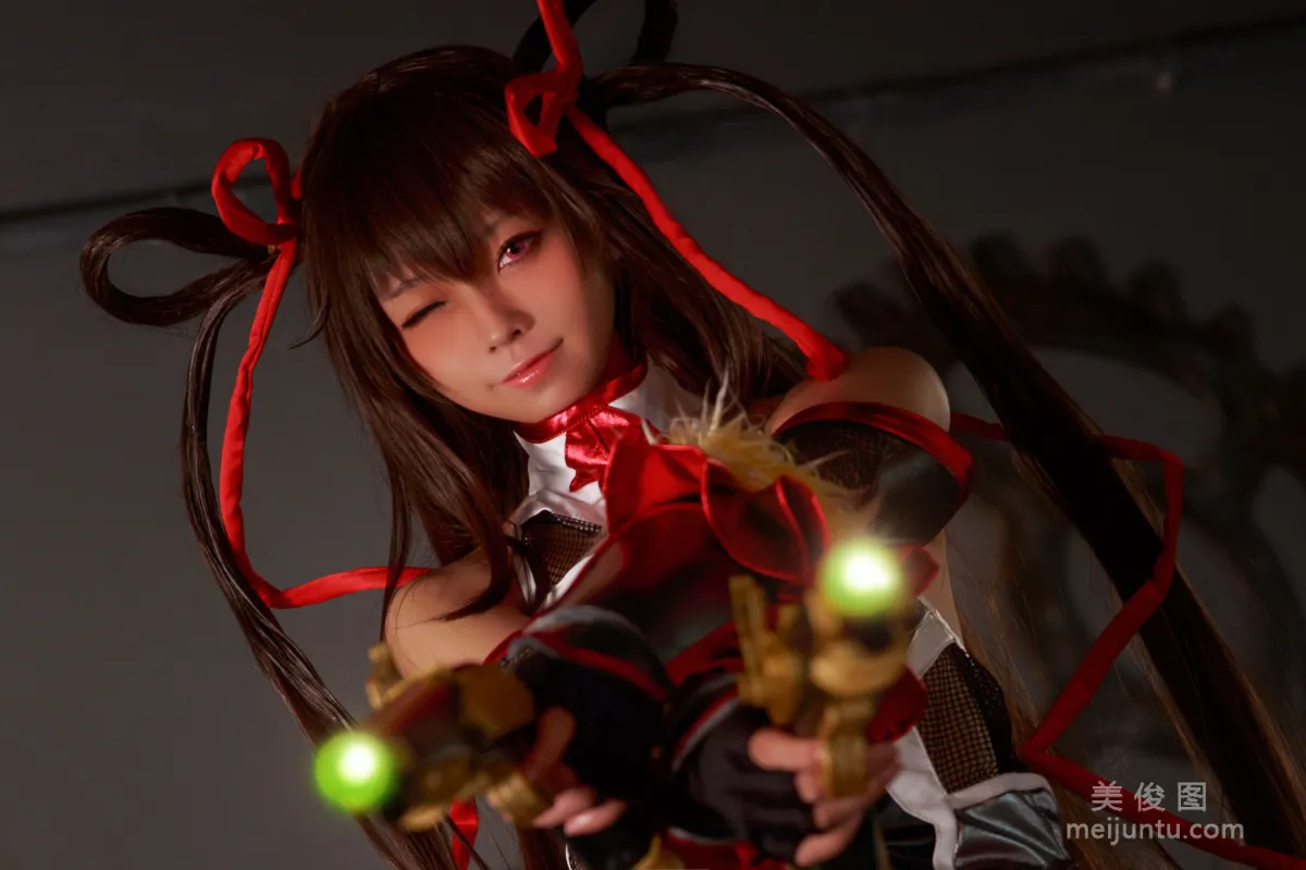 [COS福利] G44不會受傷 《対魔忍ユキカゼ》 寫真集 8