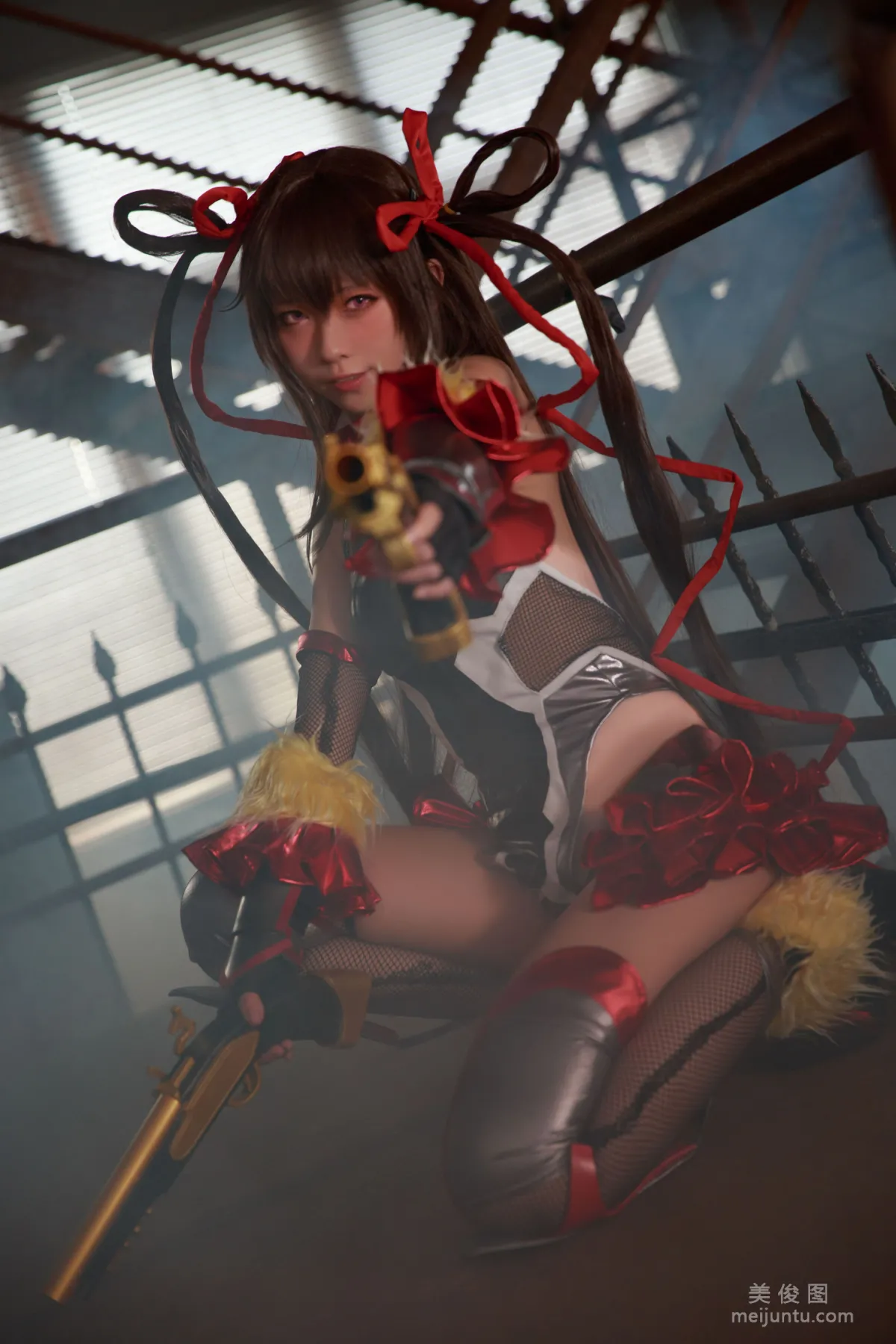 [COS福利] G44不會受傷 《対魔忍ユキカゼ》 寫真集 7