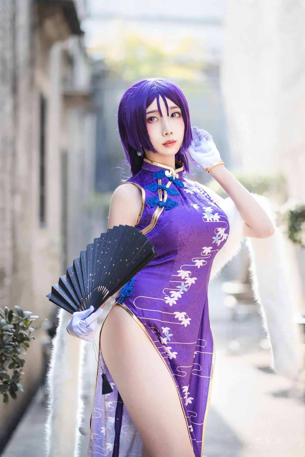 [COS] Moe Girl Mishi Renxing QUQ "Minamoto no Yorimitsu" Photo Set photo 9