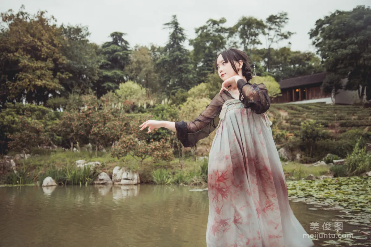 [COS] Xianyin sic, Hanfu Changsheng Palace Photo Set photo 6