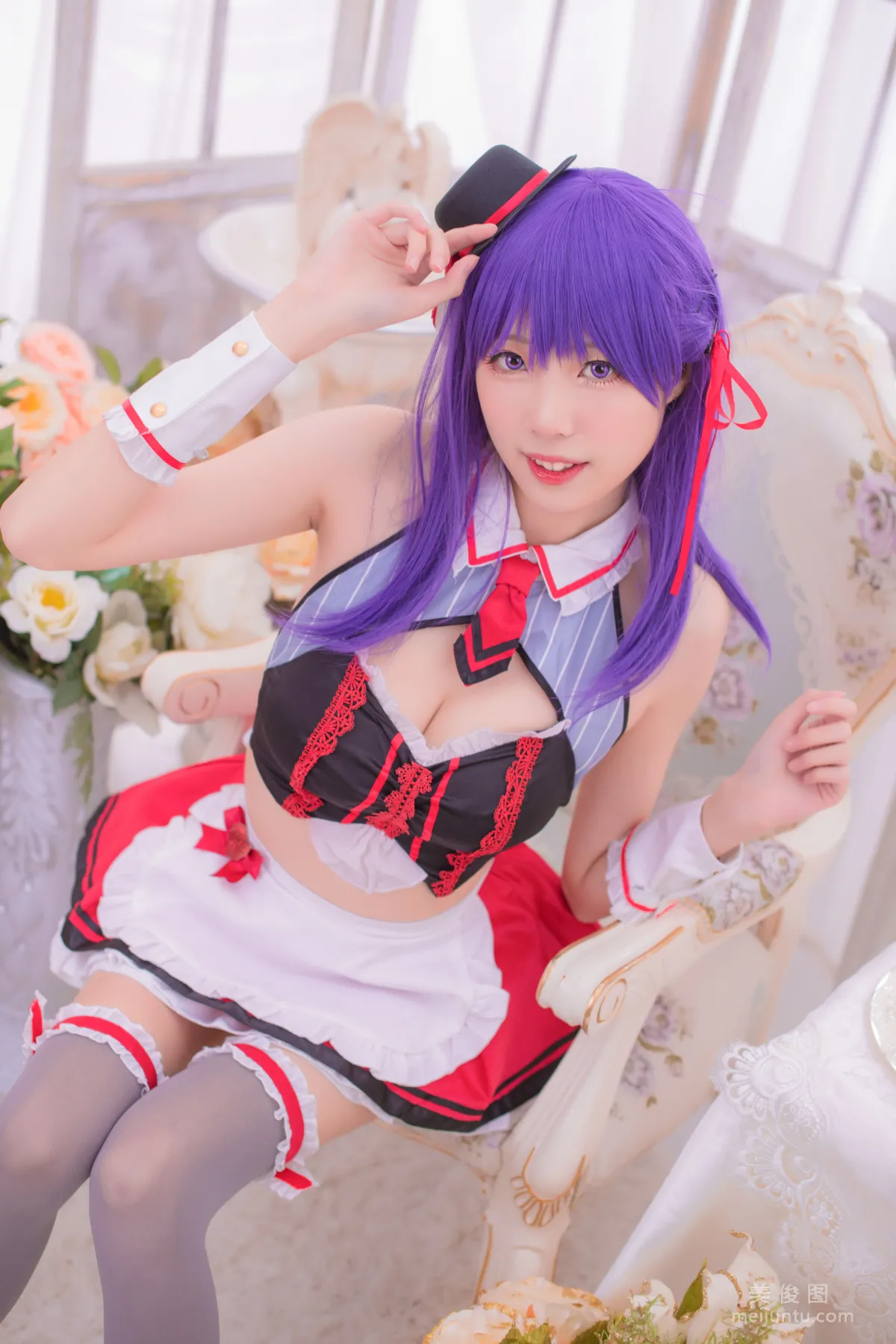 [COS] Anime Blogger Zhajiang Mumu, Matou Sakura Photo Set photo 7
