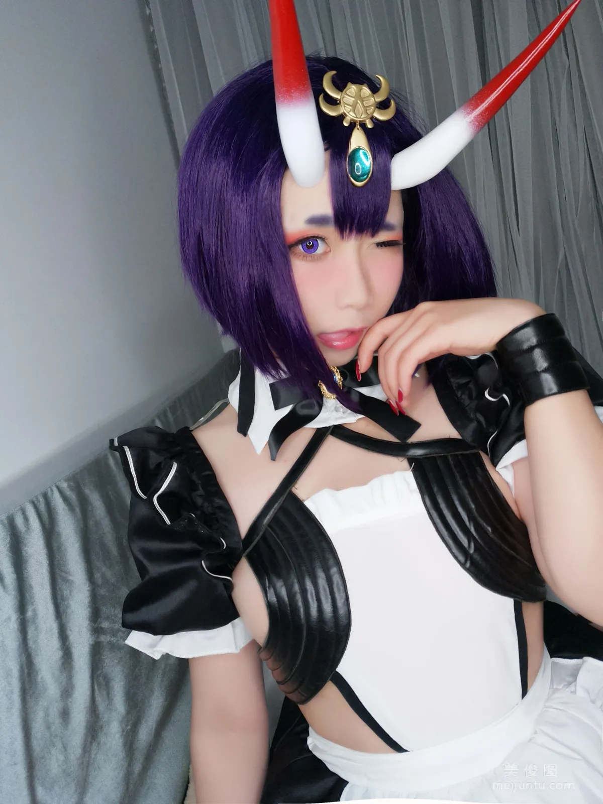 [COS] Anime Blogger Zhenzi Mitao oo, Shuten Doji Maid Photo Set photo 18