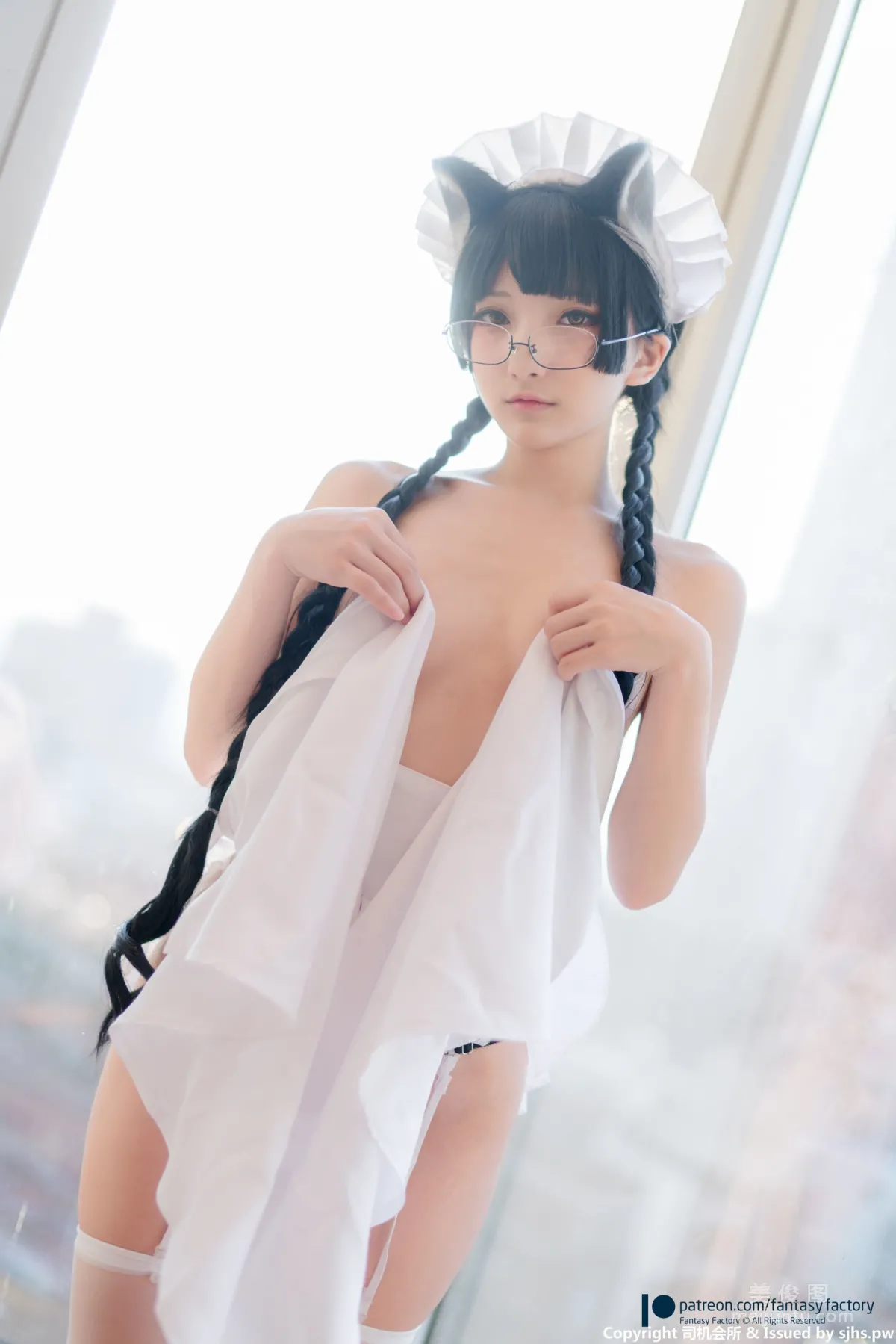 [Fantasy Factory] Xiao Ding Maid Meow Cat Girl Maid Photo Set photo 42