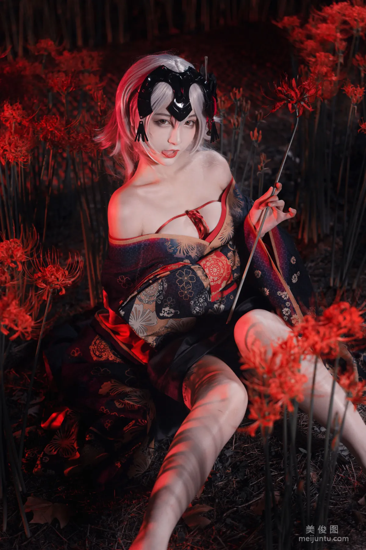 Anime Blogger Tieban Shaogui Wu w, Black Jeanne, Photo Set photo 12